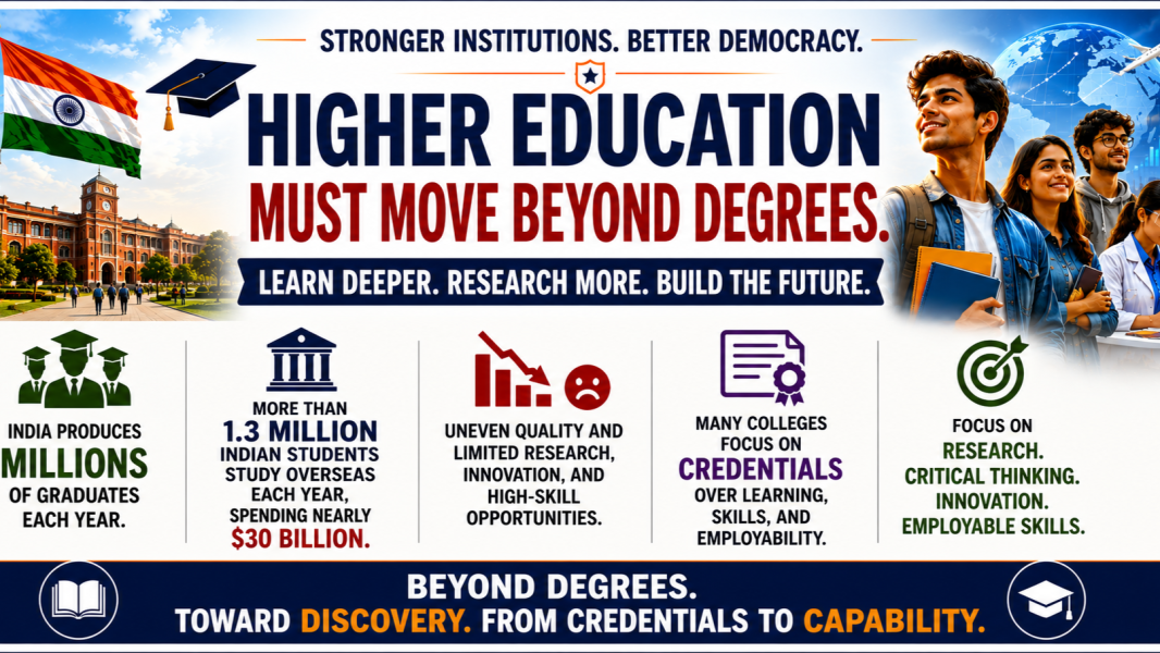 Why Degrees Alone Cannot Build India’s Future