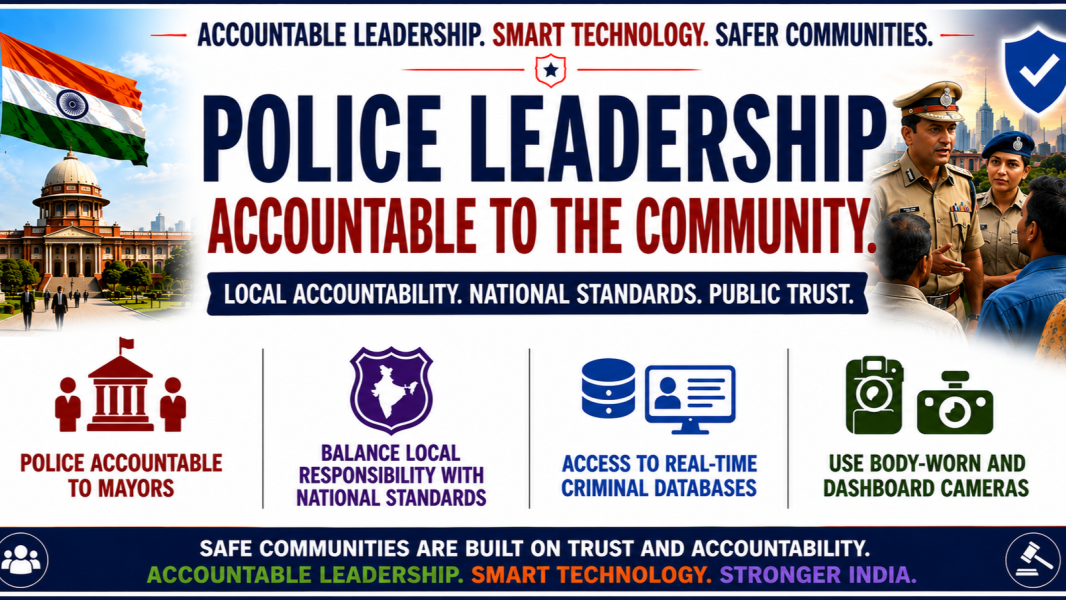 Local Accountability and Smart Technology Can Strengthen Policing