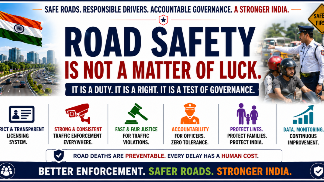 Road Safety Is Not a Matter of Luck